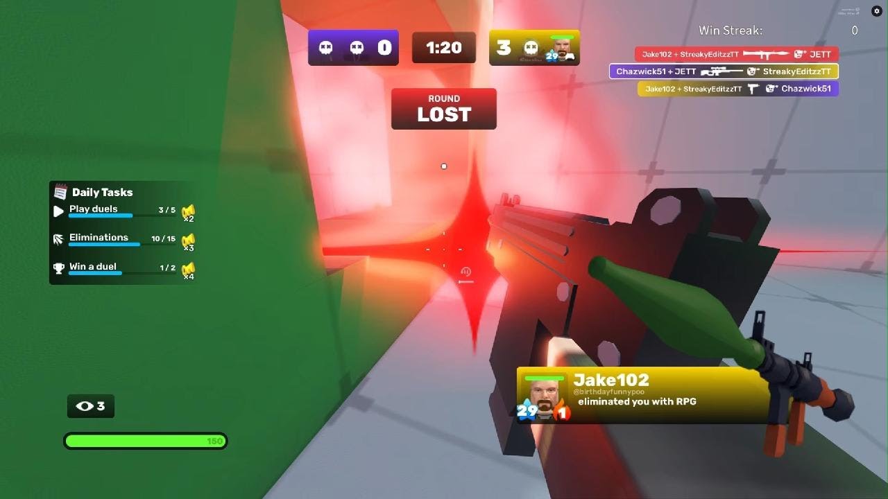 Playing RIVALS 2v2s