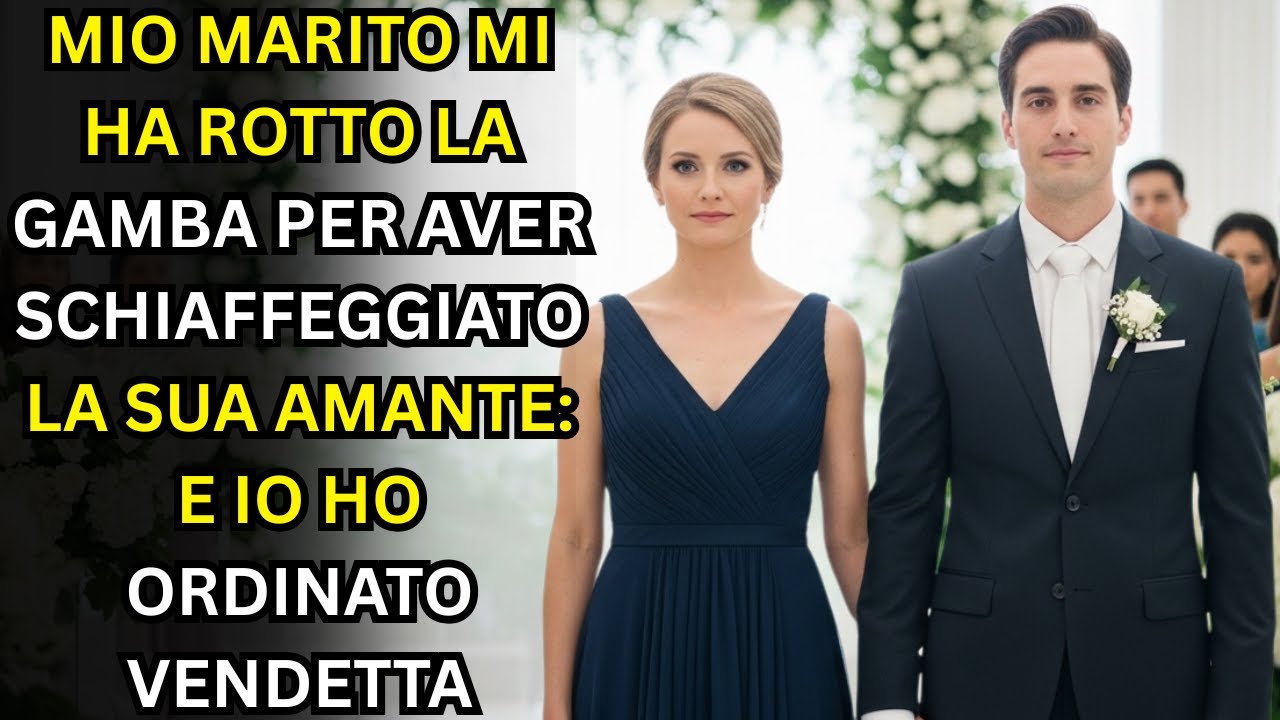 MIO MARITO MI HA ROTTO LA GAMBA PER AVER SCHIAFFEGGIATO LA SUA AMANTE: E IO HO ORDINATO VENDETTA