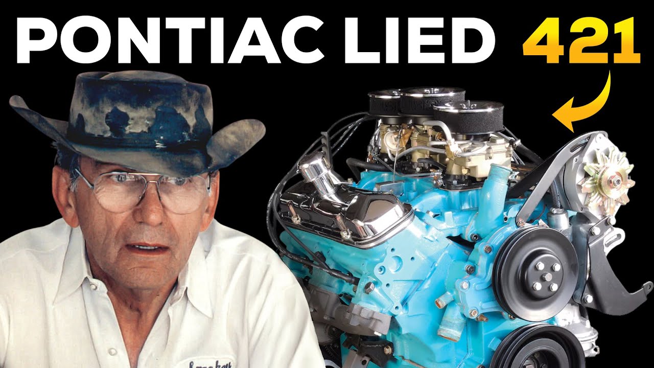 Незаконный двигатель Pontiac 421 Смоки Юника, который шокировал NASCAR