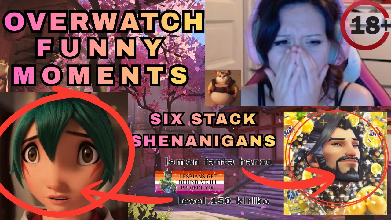 FUNNY OVERWATCH MOMENTS - SIX STACK SHENANIGANS