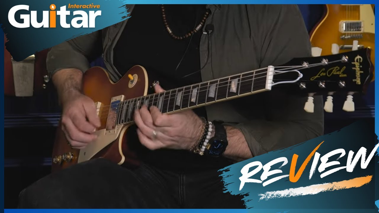 Epiphone Inspired by Gibson Custom Les Paul Standard Reissue 1960 | Review | Guitar Interactive