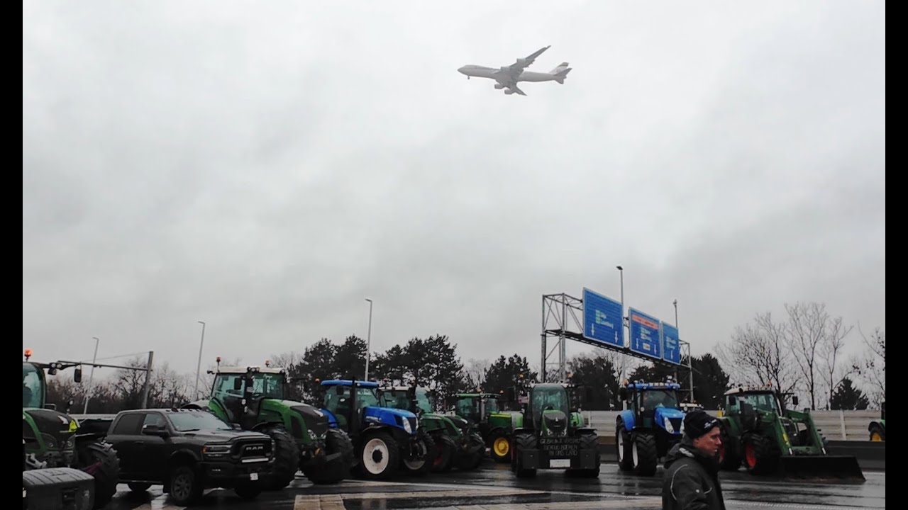 blocage des agriculteur 9/01/26 Belgique