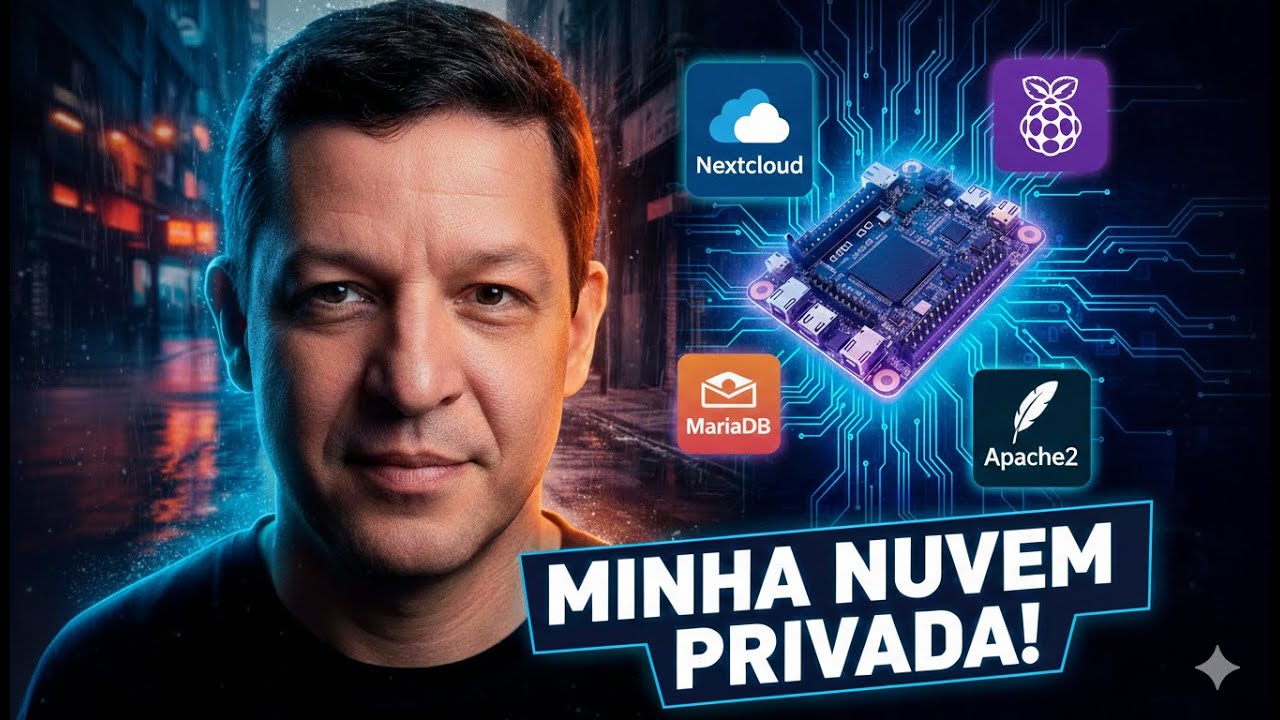 Sua Nuvem PRIVADA e SEGURA: Nextcloud no Raspberry Pi 5 (Passo a Passo)