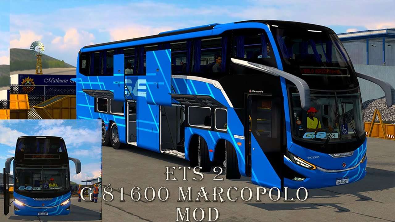 Ets2  |v 1.53 |Marcopolo G8 1600 LD Bus Mods! 🚍✨