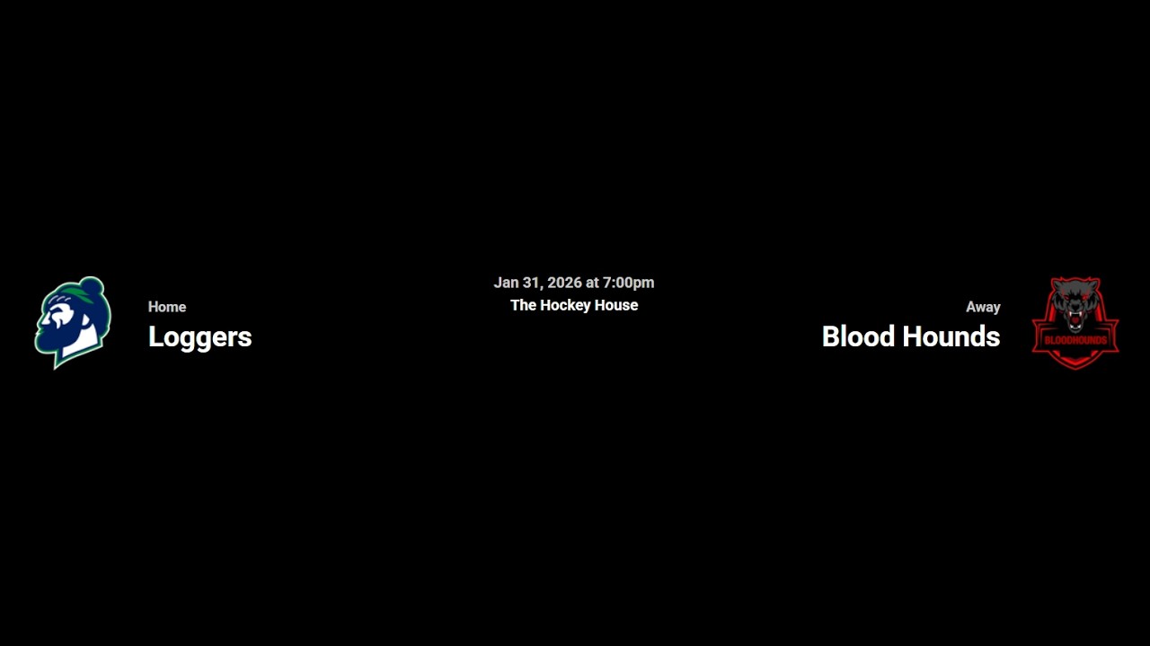 Loggers vs Blood Hounds - 1st Half - Jan 31, 2026
