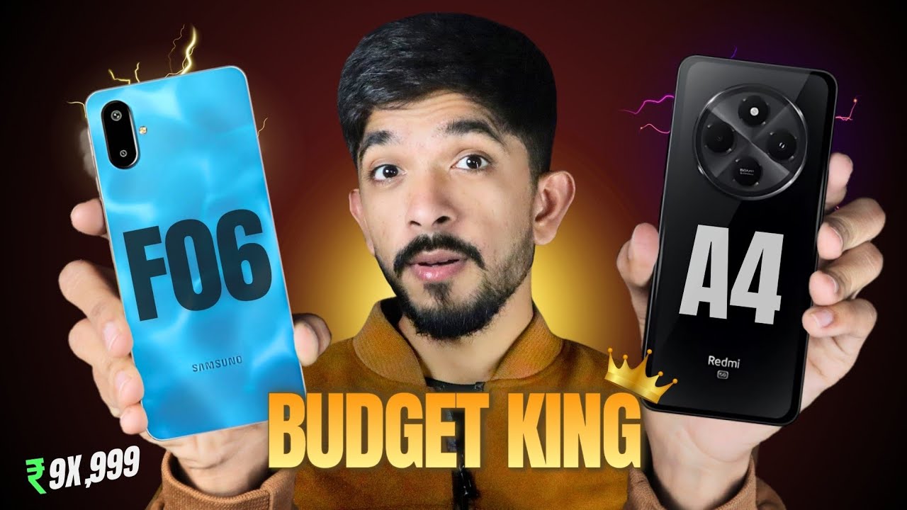 Samsung F06 vs Redmi A4 | Best 5G Phone Under ₹10,000?