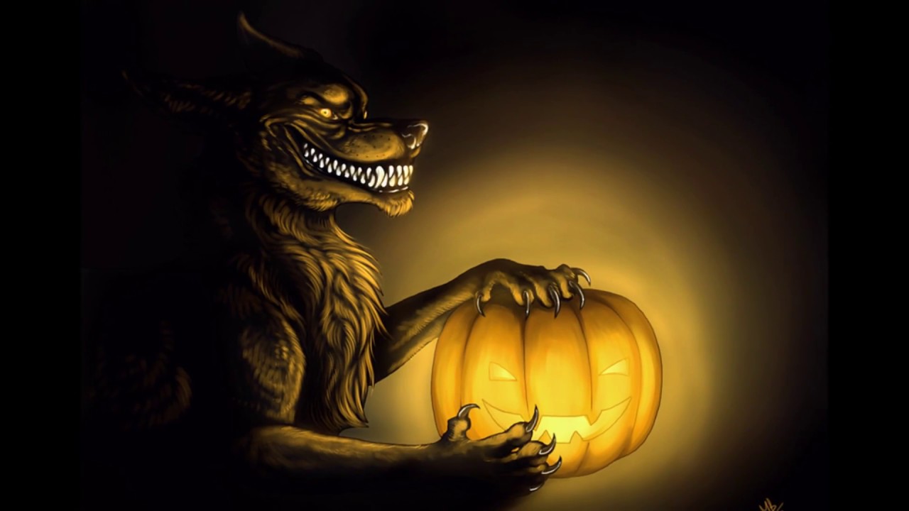 anime wolves this is halloween