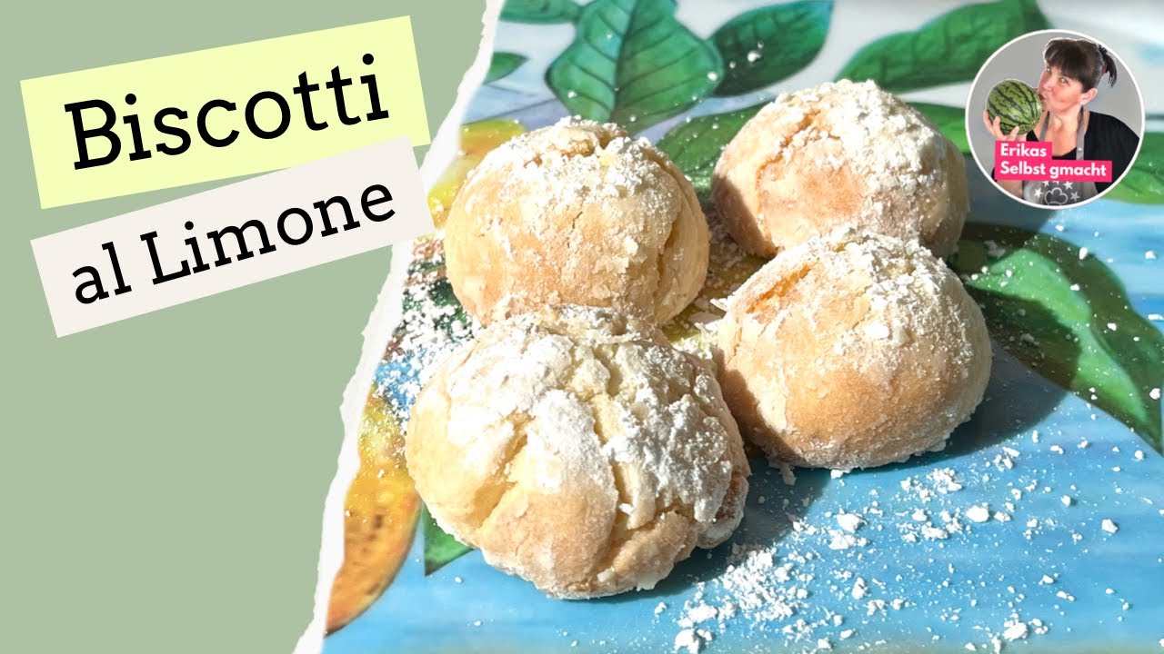 Biscotti al Limone - Zitronenkekse 🍋 |Limonaia del Castèl – Limone sul Garda