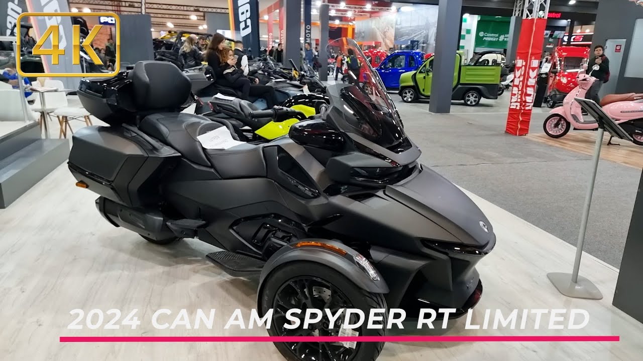 2024 All-New  Can Am Spyder RT Limited  First Look and Detail 4k