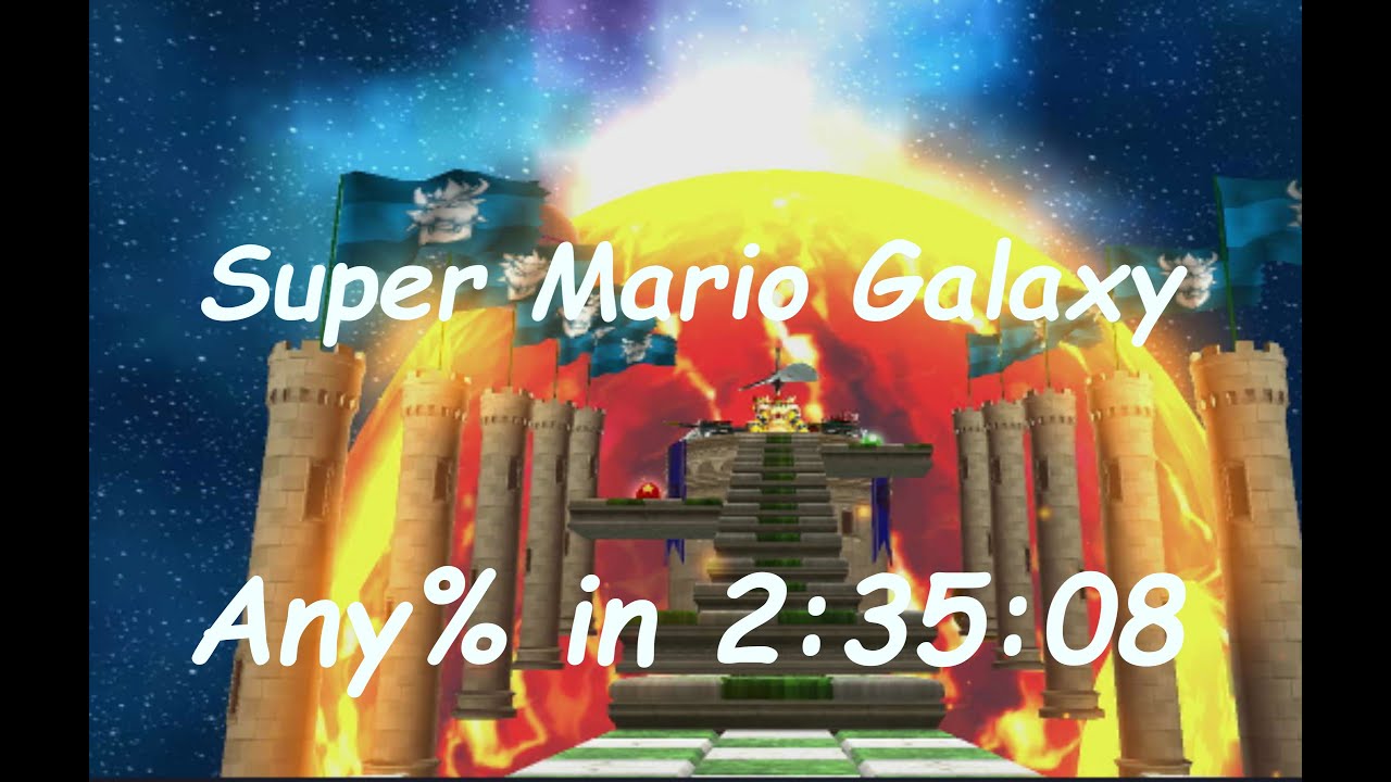 so close.. | Super Mario Galaxy - Any% (Luigi, 1p) in 2:35:08