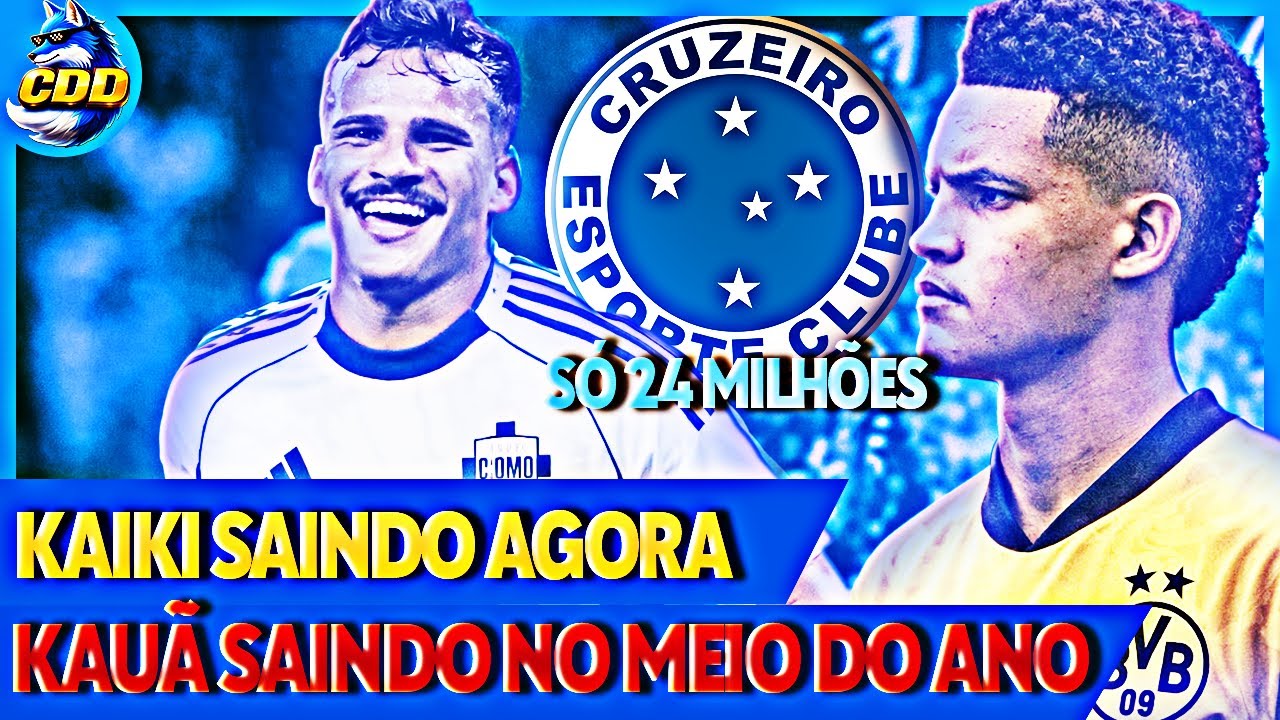 🦊😱 CRUZEIRO DESMANCHA LATERAL ESQUERDA COM VENDAS DE KAIKI E KAUA PRATES