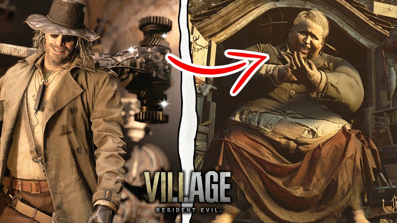 Реакция Дьюка на продажу «Молота Гейзенберга» и всех останков боссов — Resident Evil 8 Village