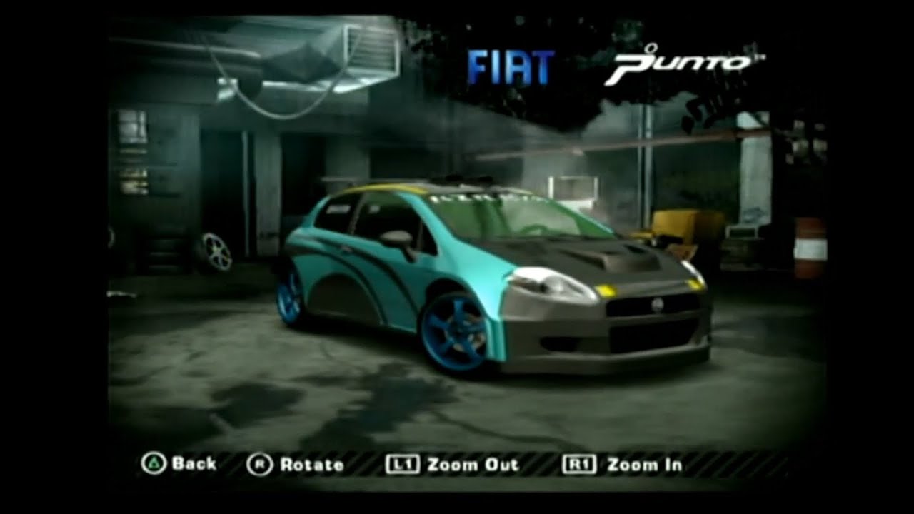 NFSMW 2005 All Tollbooth Career Races Fiat Punto Part 6