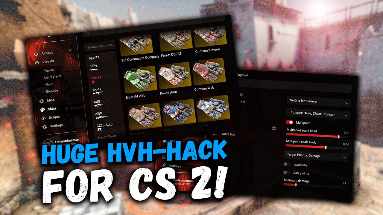🧮 Бесплатный чит HVH для CS 2 2026 / Взлом CS 2 Enigma + загрузчик / Читы для CS 2 без вирусов и ...