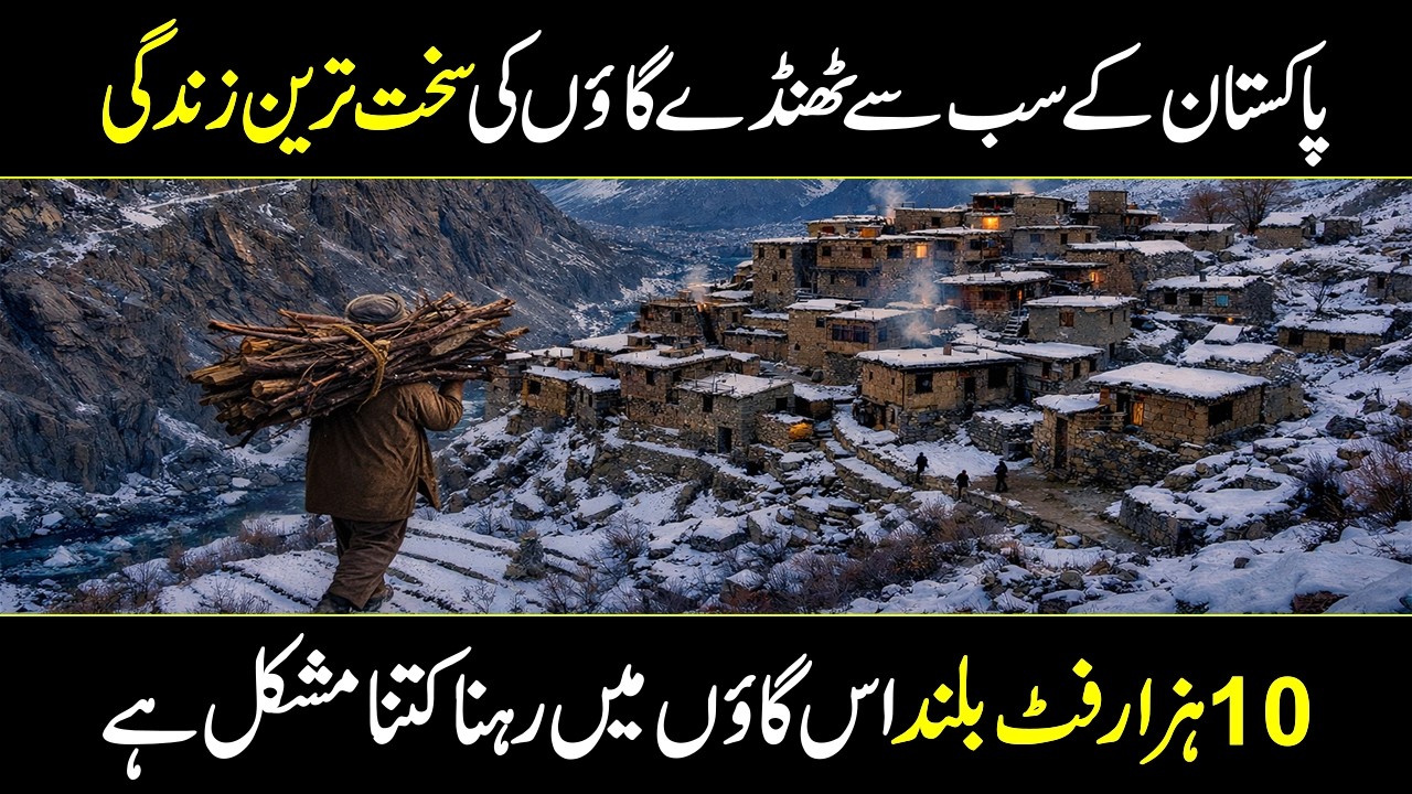 1000 YEAR OLD Village | A Hidden Paradise in Pakistan | Machlu Valley Gilgit Baltistan