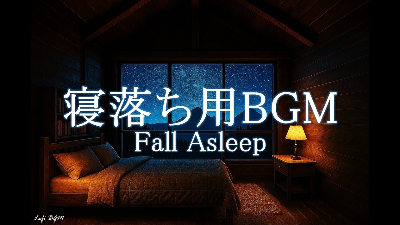 【30分・睡眠導入】寝落ち用BGM | Fall Asleep | Lofi Piano | Serenity in Silence