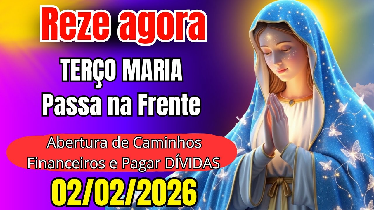 📿 Terço de Maria Passa na Frente | Reze agora Mesmo ✨ Caminhos Financeiros Abertos e Dívidas Pagas