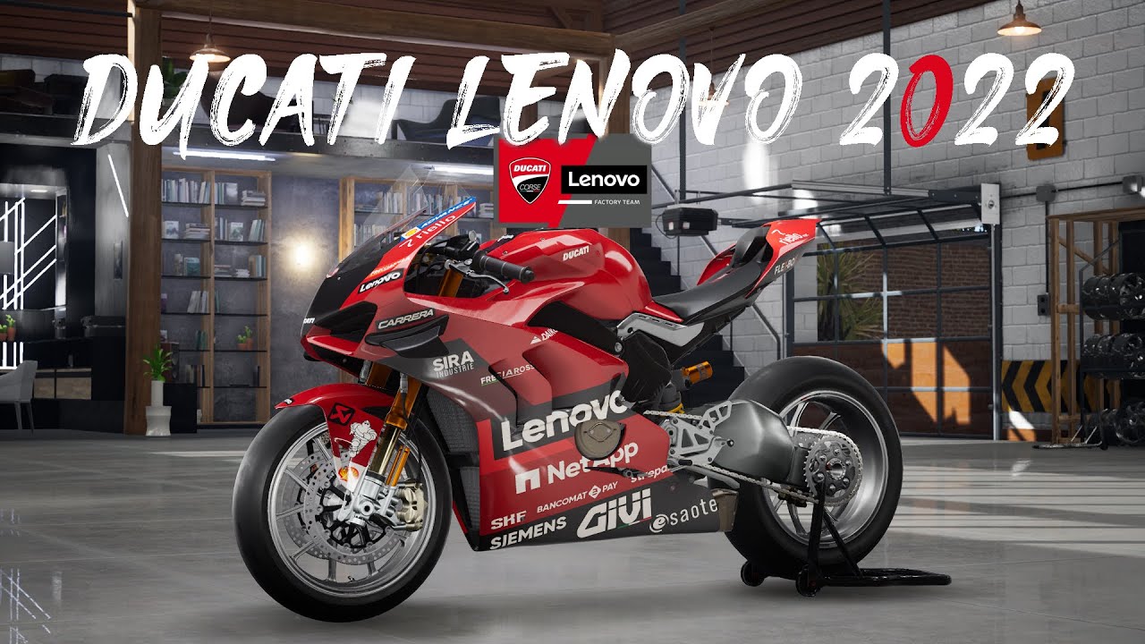 TEAM DUCATI LENOVO MOTOGP 2022 | RIDE 4 LIVERY EDITOR