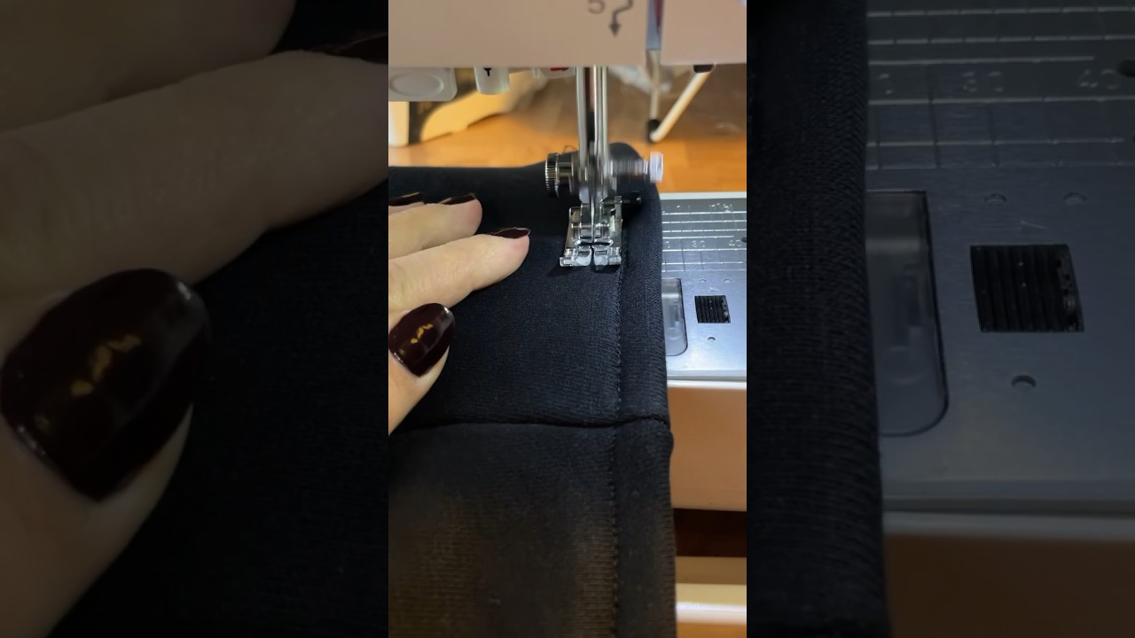 Sweatpants to shorts sewing hack turorial #sewinghack #sewingtutorial