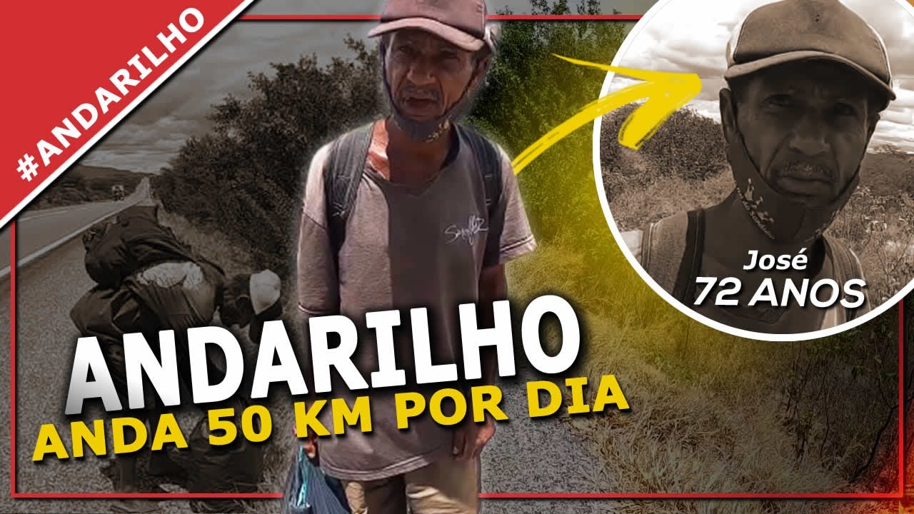 ENTREVISTA COM UM ANDARILHO DE 72 ANOS