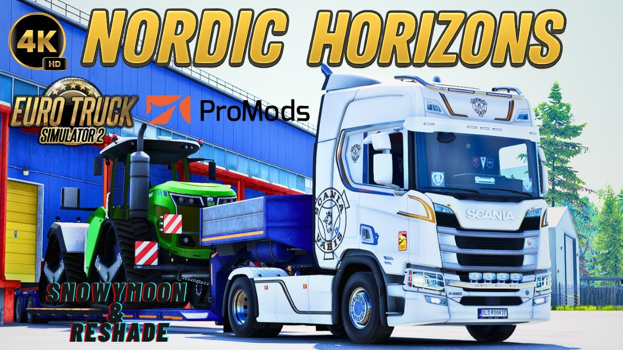 ETS2 Scania R520 v8 POV Driving | My Worst Drive Ever? ❌ | 25 Ton Crawler Tractor | MOZA R5 | 4K