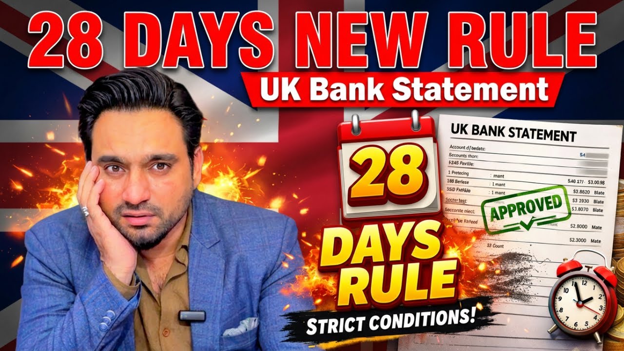 Are u aware about the new rules of 28 Days Bank Statements for the UK Ma-Sep Intake 2026?