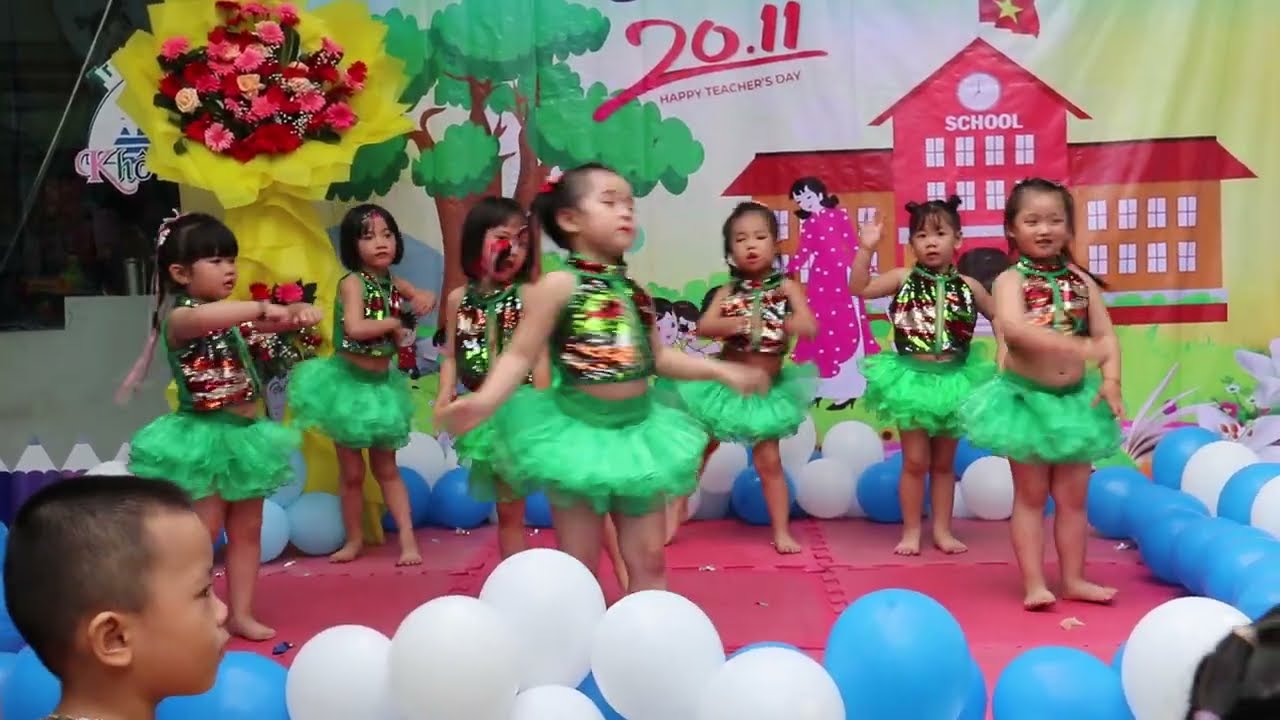 THẦY CÔ CHO EM ƯỚC MƠ - LỚP CHỒI TRƯỜNG MẦM NON KHÔI NGUYÊN