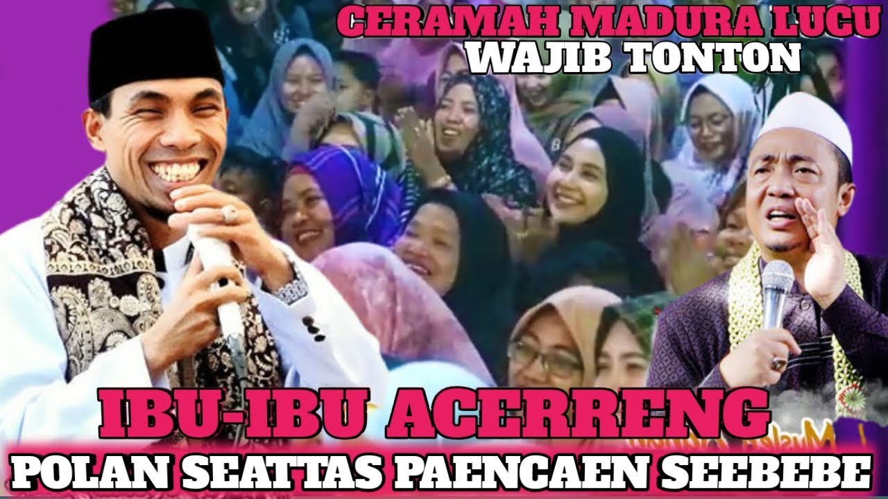 LUCU POLL..!! IBU-IBU ACERRENG POLAN SEATTAS PAENCAEN SEEBEBE |•| KH KHOLIL YASIN TERBARU 2026