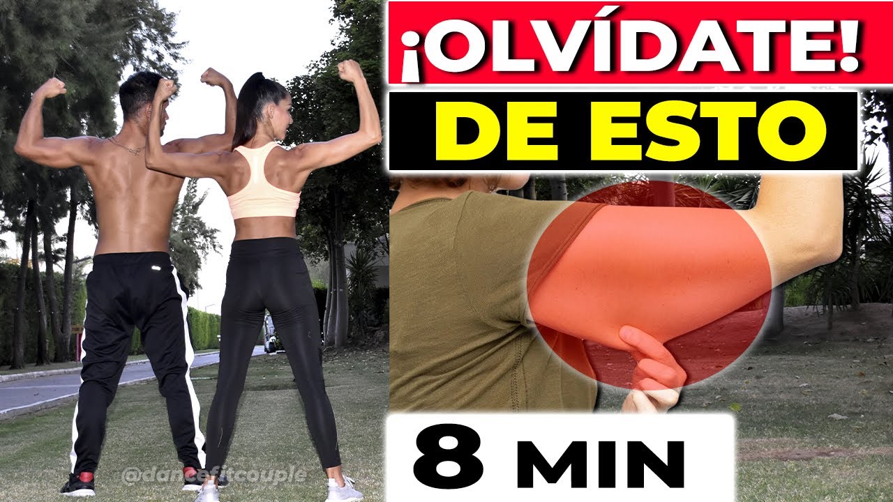 Adelgazar Brazos Flacidos - RUTINA DIARIA DE 8 MIN