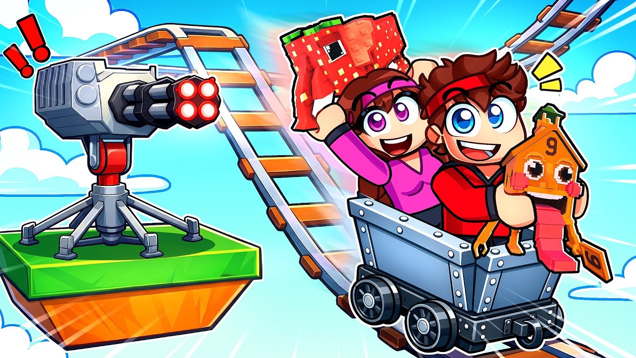 Roblox mais je dois ROULER en WAGON pour ATTRAPER les Brainrots...