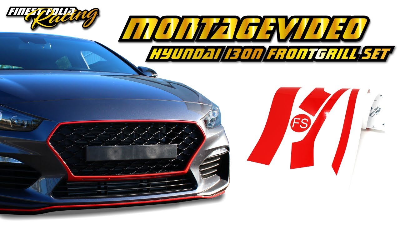 Hyundai I30N Frontgrill Set Montageanleitung