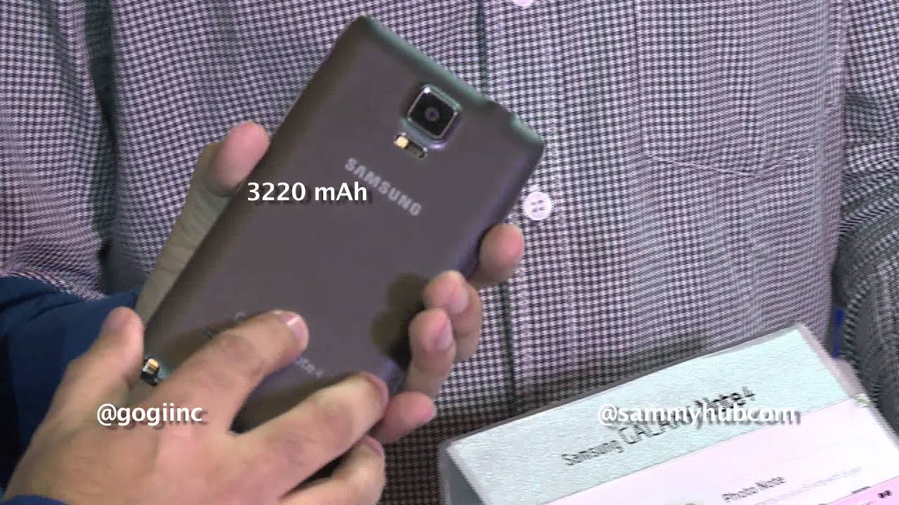 Quick Look at the Galaxy Note 4 for India
