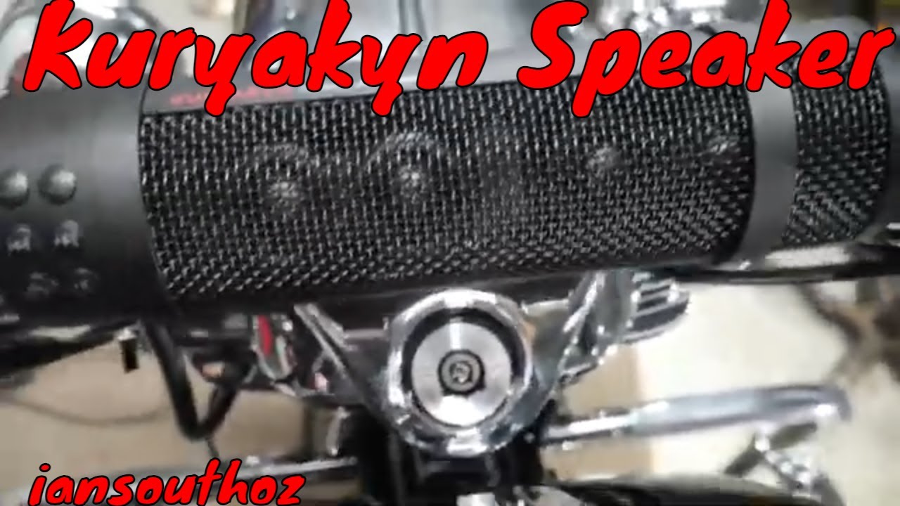 KURYAKYN Road Thunder Speaker Install HD Road King