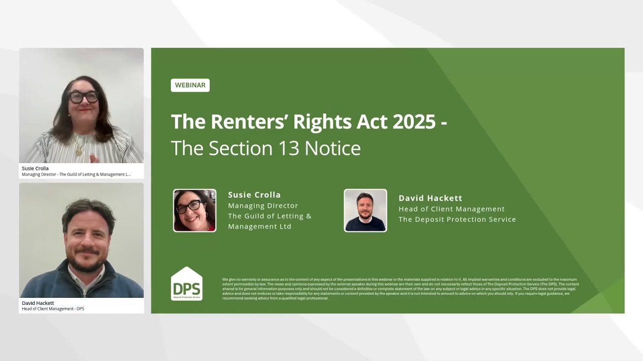 The Renters&rsquo; Rights Act 2025 - The Section 13 Notice