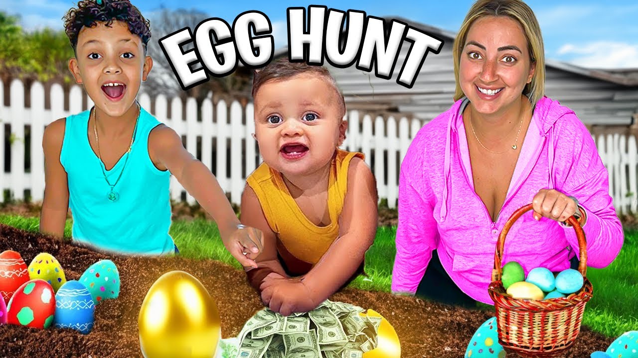 EASTER GOLDEN EGG HUNT CHALLENGE! *EXTREME*