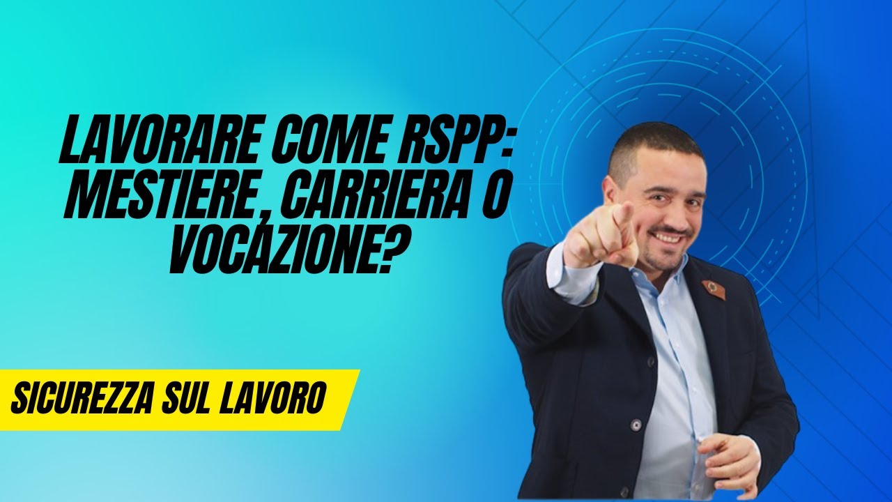 Lavorare come RSPP: mestiere, carriera o vocazione?