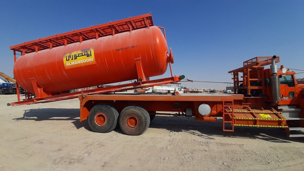 how to load tank with a winch truck [super kenworth 963 [2020