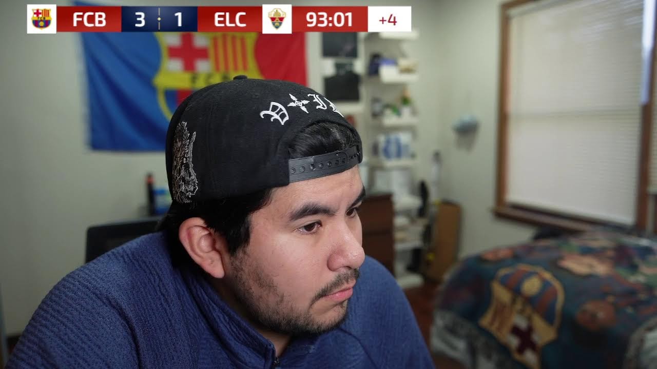 BARCELONA VS ELCHE WAYCHALONG!!!