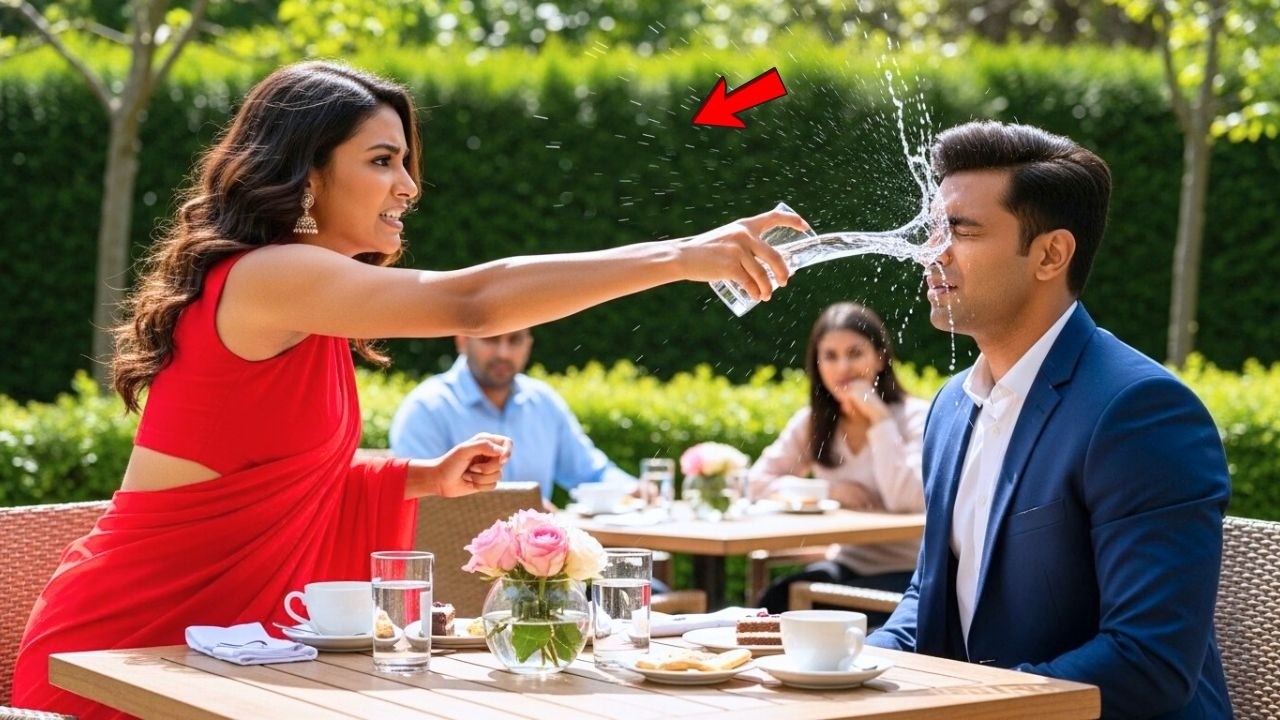 दोस्त की जगह डेट पर जिसे पानी मारा, अगले दिन वो नया CEO निकला, लड़की के होश उड़ गए! #dramaindia