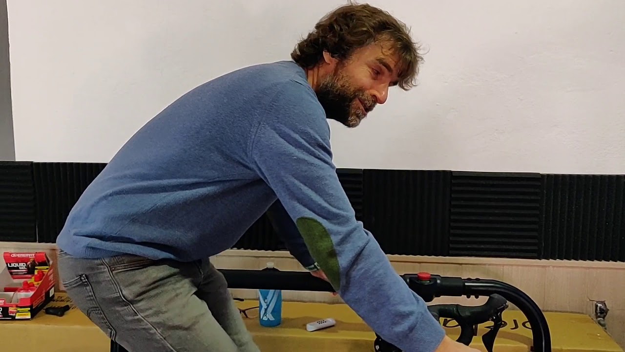 Montamos el rodillo Oreka o5 y Gonzalo Gorostiza prueba la o2 por primera vez.