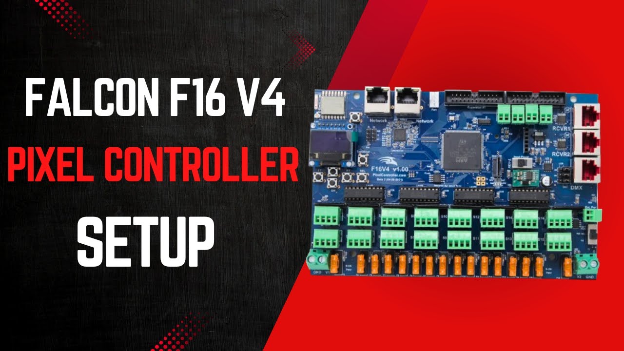 How to configure a Falcon pixel controller 2025