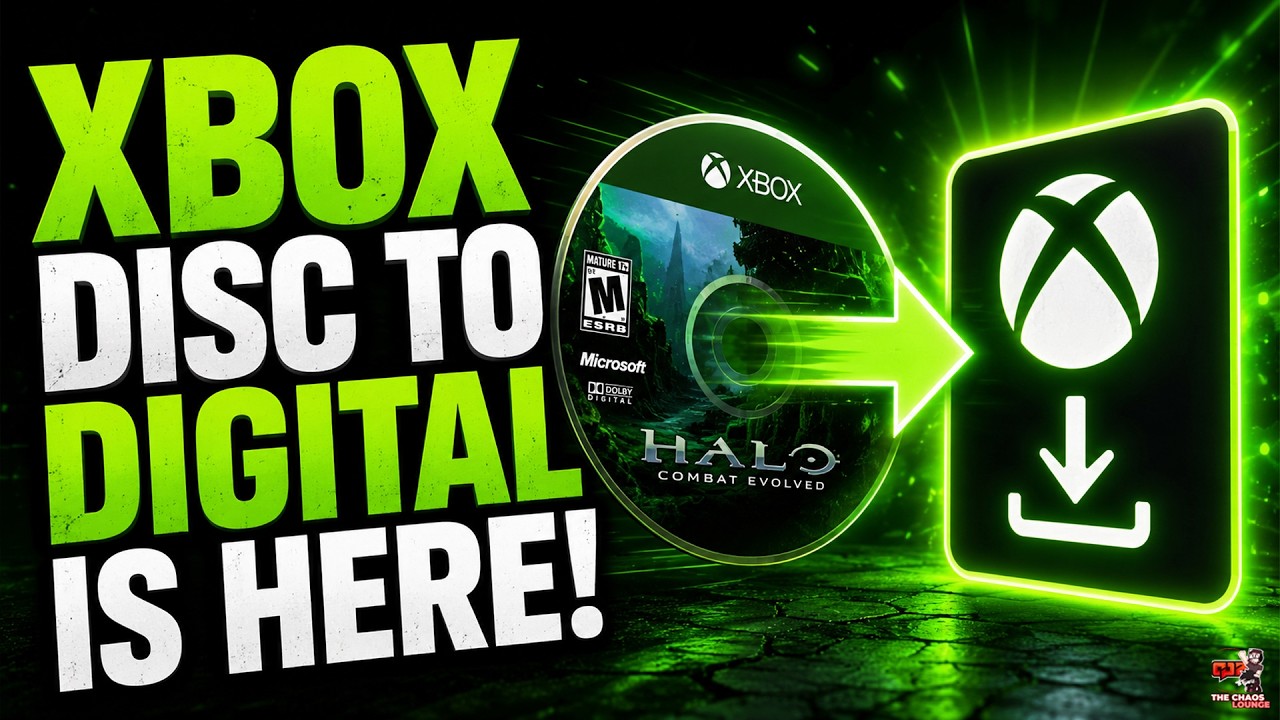 Функция Xbox Disc to Digital УЖЕ ЗДЕСЬ! Всё, что вам нужно знать