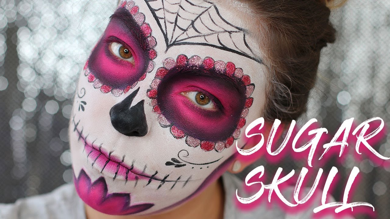 SUGAR SKULL HALLOWEEN MAKEUP TUTORIAL
