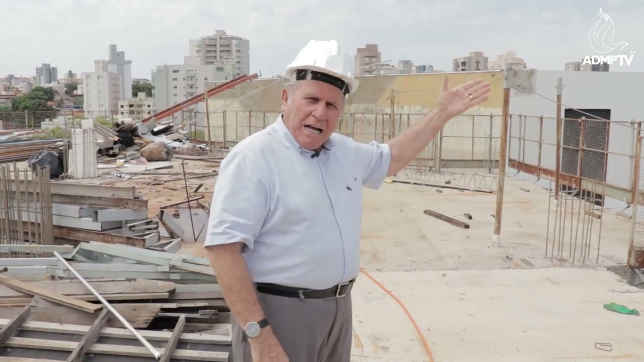 Andamento das Obras no Templo Central da ADMP