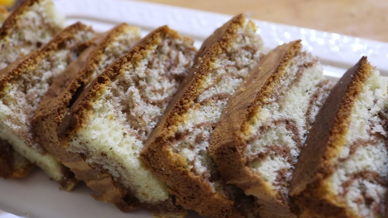 Zebra Cake Recipe |How   To Make Soft and Fluffy Zebra  Sponge Cake.