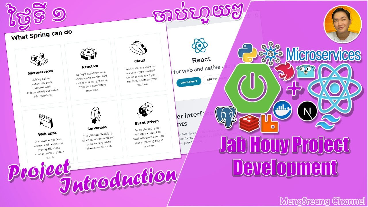 Project Introduction - Jab Houy Project Development Day 1 | MengSreang Channel