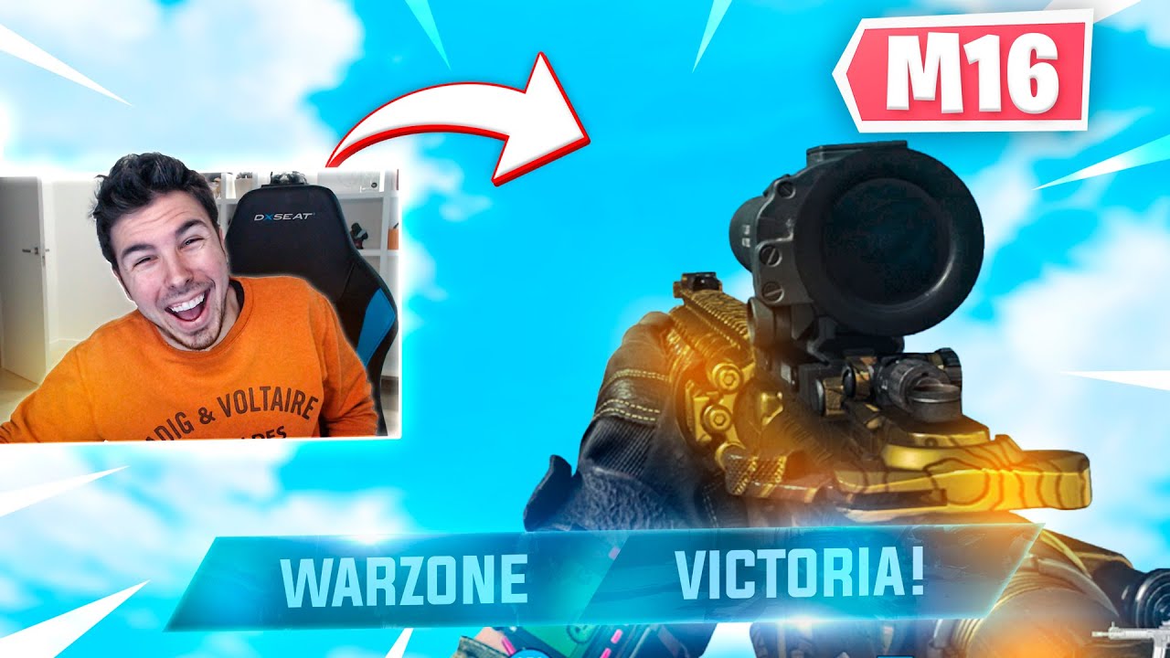 INCREIBLE M16 - 1 RAFAGA!! WARZONE