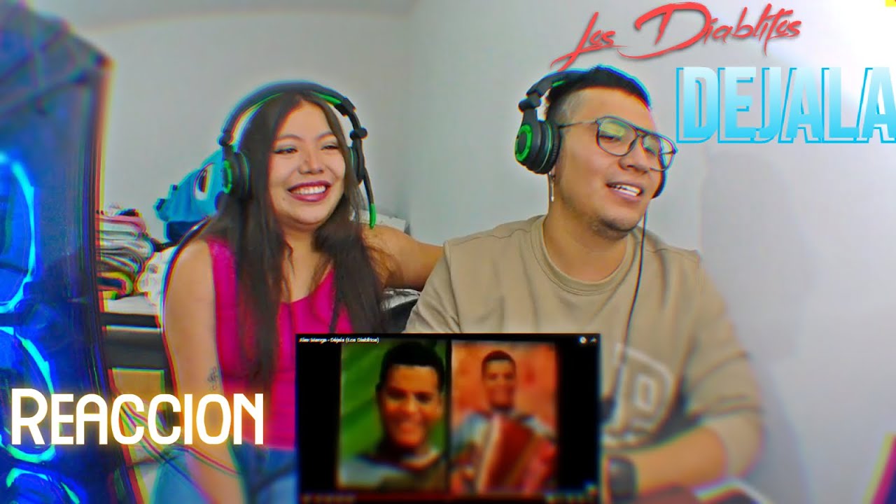 Mexicanos reaccionan a Alex Manga - Déjala (Los Diablitos) - REACCION A VALLENATO