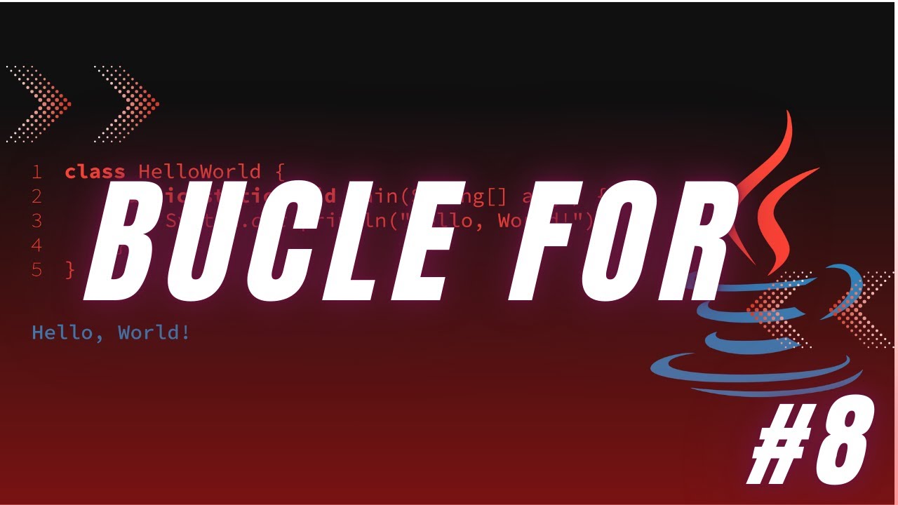 Aprende JAVA desde CERO #9 | Bucle For