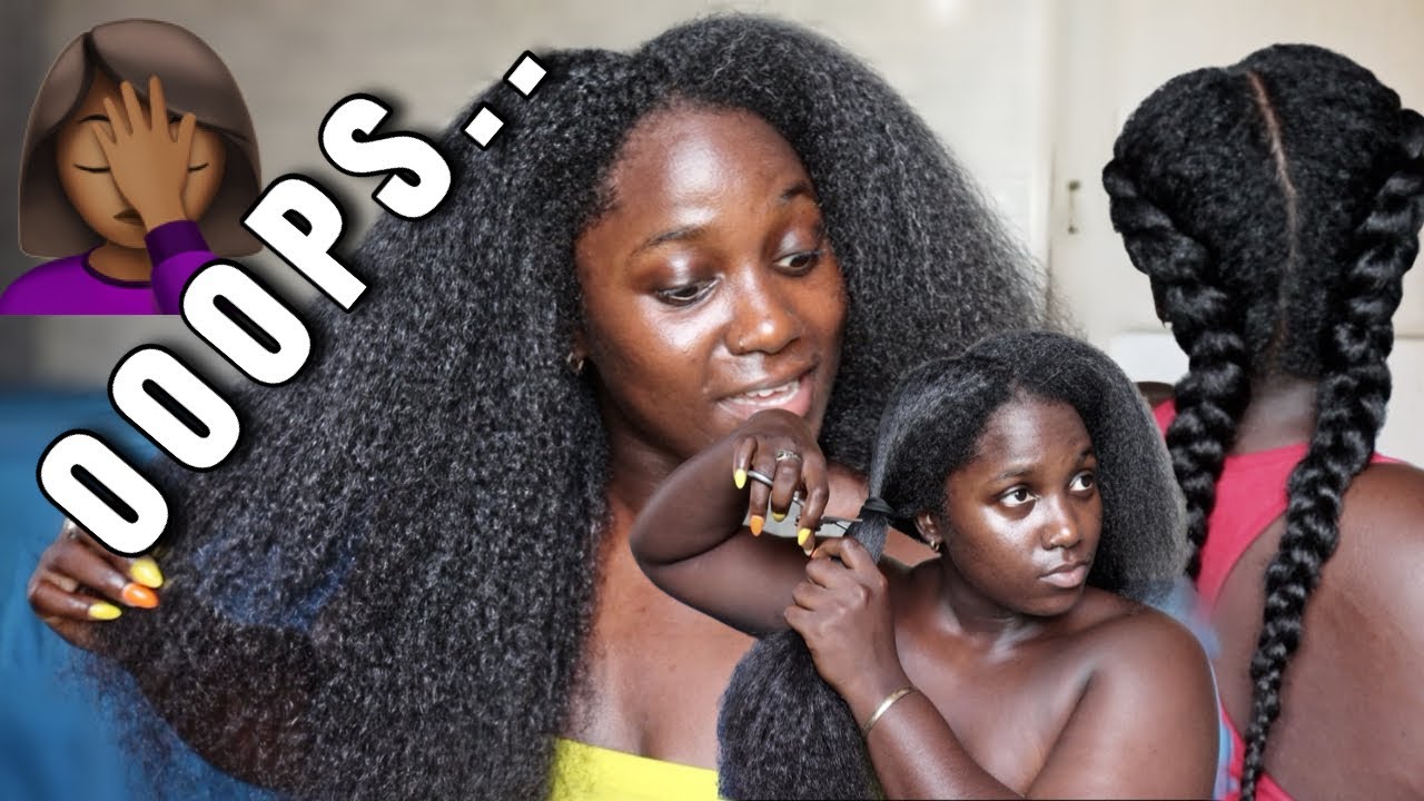 I need a HAIR REST soo..HOW TO: Blow drying, Trimming, Styling Natural Hair + Cholesterol Treatment